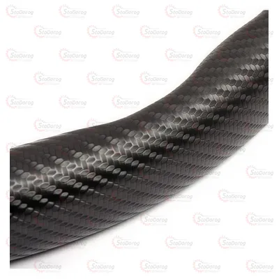 Накладки на Кермо L38 Поліуретановий з масажером Чорний 2