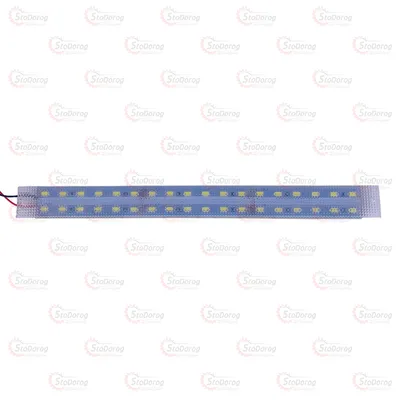 Підсвітка Призма 24V LED 2 ряди 25см - Біла - (5630) 2А 36LED 2
