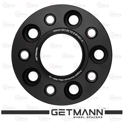 Проставка колісна 20мм 5/120-72.6 кована чорна