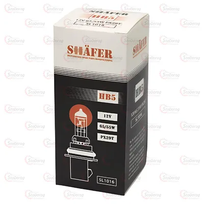 Лампа галогенна HB5 12V 65/55W Shafer PX29T SL1016