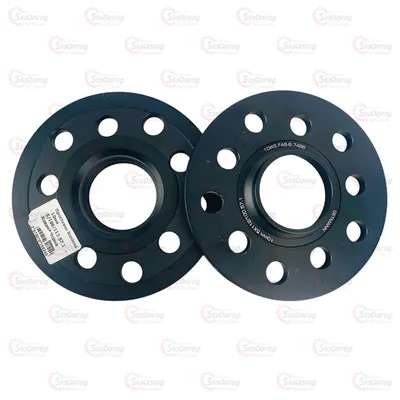 Проставка Колісна 10мм 5/100/112-57.1 кована чорна 2