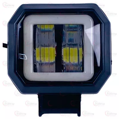 Фари додаткові LED 005 Квадрат + Габарит