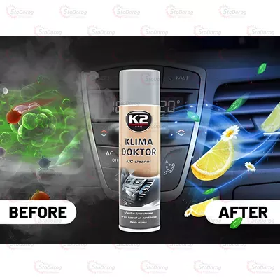 Очиститель Автокондиционера Спрей 500ml K2 Klima Doctor W100 2