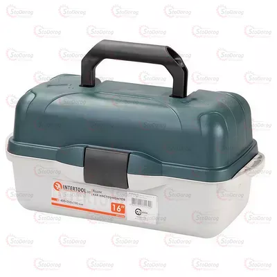 Ящик під інструмент 16 INTERTOOL 400x205x190мм BX-6116
