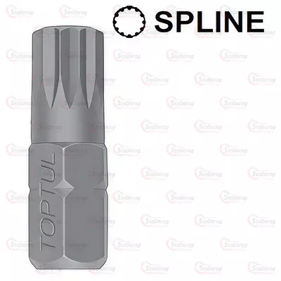 Насадка 10 мм M8 L-30 Spline TOPTUL FSFA1208