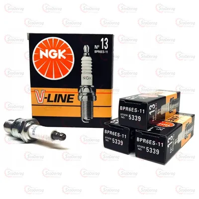 Свічки NGK №13 2108-10 2123 Інжектор Довга Резьба BPR6ES-11 5339