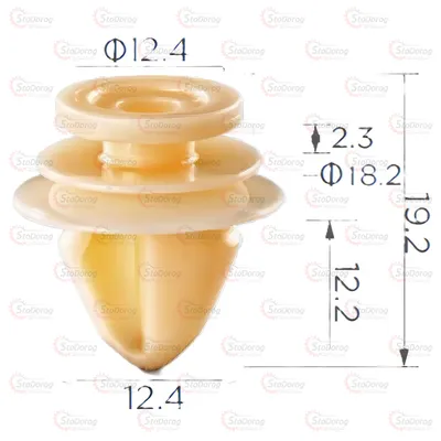 Кліпса Renault Citroen Peugeot Seat Audi 2