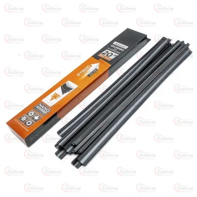 Гумка безкаркасного двірника ELEGANT Гібрид 28  700mm 1шт