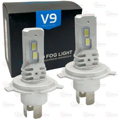 Лампа LED H4 V9
