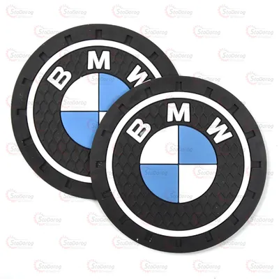 Килимки В Підстаканник BMW 7см 2шт