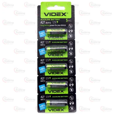 Батарейка 27A/8LR732 VIDEX