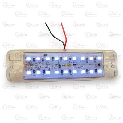 Габарит - Білий 12/24V 100х30мм 18-Led (GB013) 2
