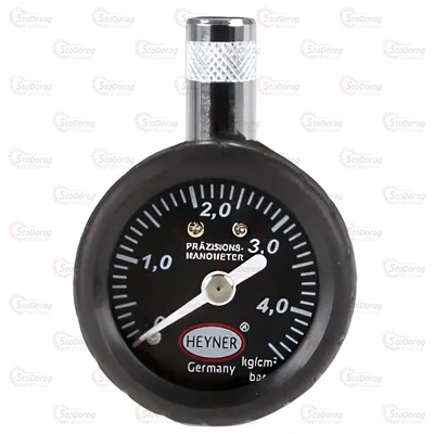 Манометр Heyner Металевий 4,5 атм 564100 Без Фіксації