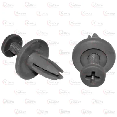 Пістон розпірний Сірий Ø 7 мм. Ford / Toyota / Nissan / VW / Honda / Fiat / Mitsubishi / Opel / Renault / Chevrolet Tacuma / Mazda / Suzuki / KIA