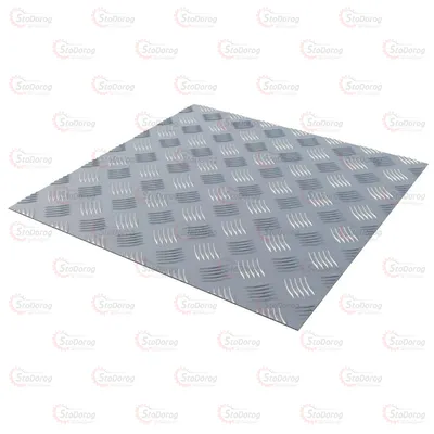 Лист Алюмінієвий 2мм 0.5х1.25м