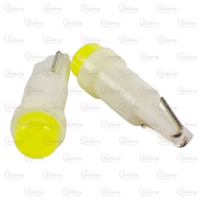 Світлодіод LED W1,2W T5 12V Насіння Білий 2