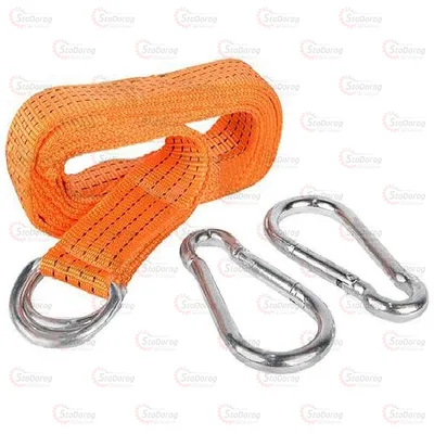 Трос Буксирувальний ELEGANT 5т 4м Карабіни 101834 2