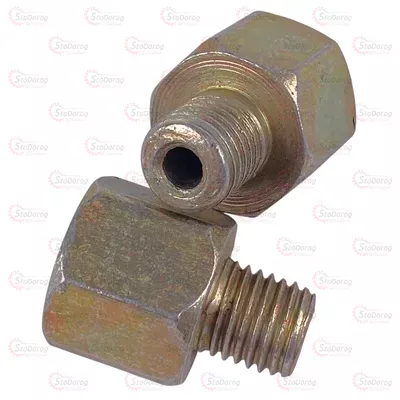Штуцер Гальмівний Внутрішній M10x1 - Зовнішній M10x1.25 2