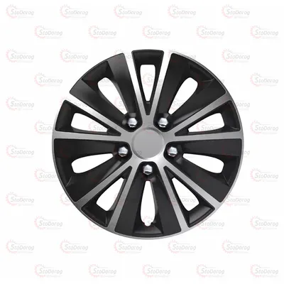 Ковпаки 14 Elegant RAPID SILVER & BLACK 40050