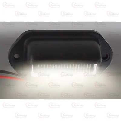 Підсвічування Номера 12-24V 6 LED Чорний 2