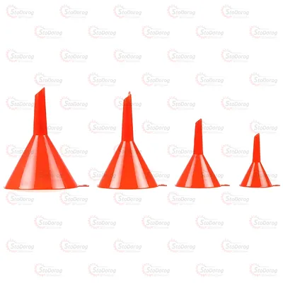 Набір Лійок Пластикових Прямих (50/75/95/115мм) Alca 4шт 555 400