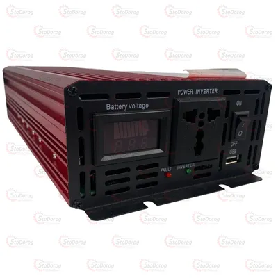 Преобразователь 12V-220V 3000w USB MIXAL 25756 2