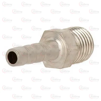 Перехідник 1/4 На 8мм шланг із зовнішнім  різьбленням Intertool PT-1844 2