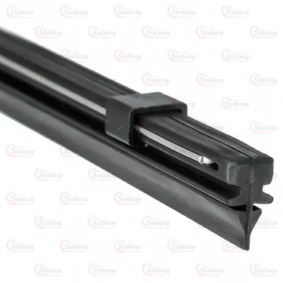 Гумка каркасного двірника ELEGANT 24  600mm пластикова направляюча 300 205 2