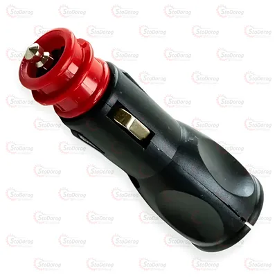 Роз'єм прикурювача червоний наконечн під американців 2