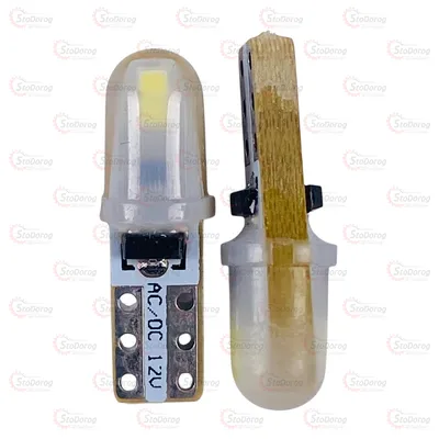Світлодіод LED W1,2W T5 12V Насіння Білий 3-діода 2