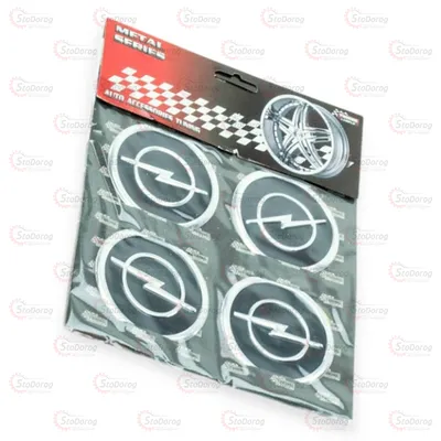 Наклейка d60 4шт на ковпаки OPEL