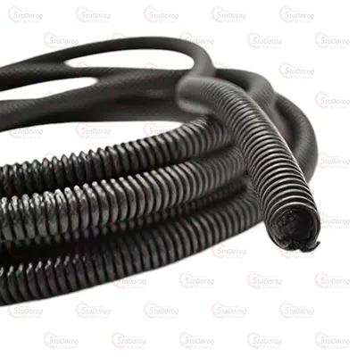 Гофра для ізоляції з прорізом D=5 Мм (1 п.м)