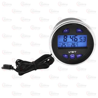 Годинник 2106 вольтметр термометр (VST-7042) 2