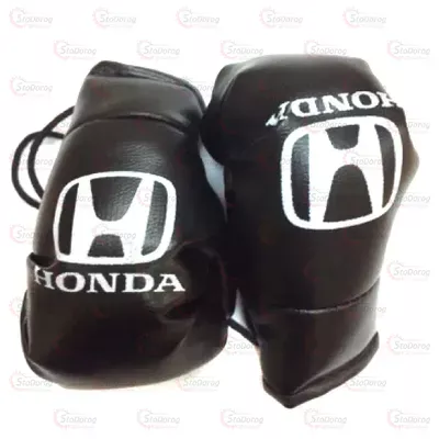 Перчатки Бокс На Дзеркало HONDA Чорні
