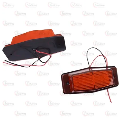 Повторитель поворотов универсальный желтый LED 13х6х4см FR0221 FormPlas 2шт 2
