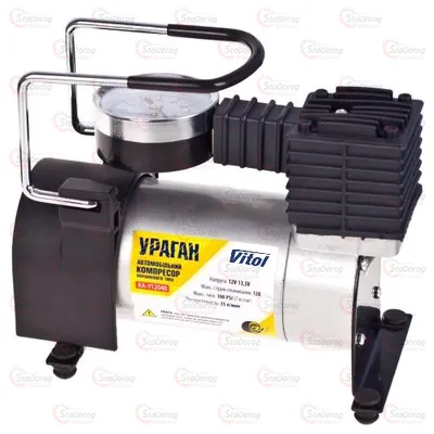 Компресор Ураган 12040 12v 150Вт 35л 7атм