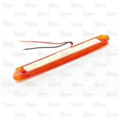 Габарит - Жовтий 12/24V 160х15мм 12-Led (GB042) 2